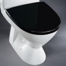 Комплект крышки - сиденья черного цвета для унитаза IDO Trevi