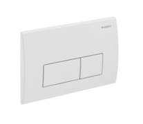 Cмывная клавиша, двойной смыв, бел. Kappa50 Geberit 115.260.11.1