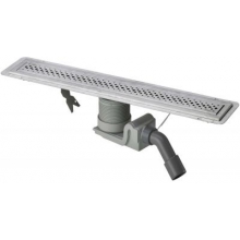 Душевой лоток Viega Visign 750мм. 619053 с сифоном и дизайн-решеткой ER1