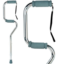 Трость с двойной ручкой 10100/2