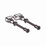 Geberit 111.835.00.1 крепеж угловой