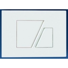 Клавиша белая 2-х режимная Sanit 16 707 01