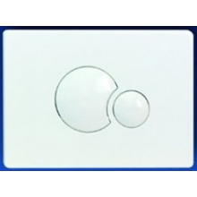 Клавиша хром матовая 2-х режимная Sanit 16 706 93