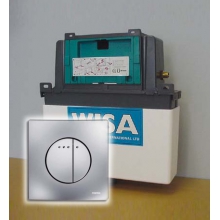 Комплект бачок WISA Quadro с хромовой клавишей Enyo 8050.421429