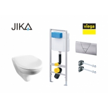 Комплект инсталляция Viega+унитаз Jika 3 в 1 90081
