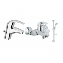 Комплект смесителей для ванной комнаты Grohe EuroSmart 117921
