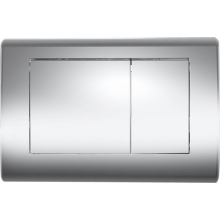 Панель PLANUS металл с двумя клавишами смыва хром глянцевый TECE 9.240.321 (9240321)