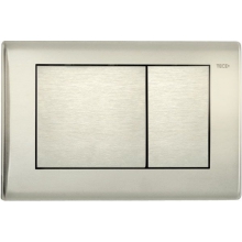 Панель PLANUS металл с двумя клавишами смыва сатин TECE 9.240.320 (9240320)