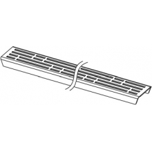 Решетка дизайн BASIC полированная 1200 мм TECE 601210 (6 012 10)
