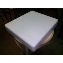 Подставка 37х33 высота 6см. под унитаз универсальная Белая, пьедестал унитаза.