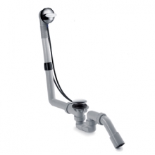 Система слива-перелива для ванны Hansgrohe Flexaplus 58148000 полу-автомат хром