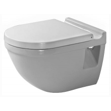 Унитаз подвесной 54 см с полочкой Duravit Starck 3 2201090000 Сиденье стандартное