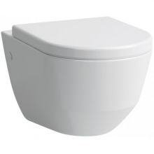 Унитаз подвесной Laufen Pro Rimless 8.2096.6.000.000.1 Сидение микролифт