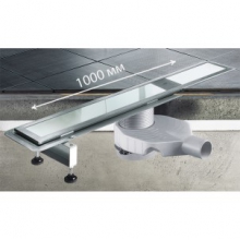 Viega Advantix Basic душевой лоток в комплекте с сифоном и ножками под плитку 1000 мм. 655112