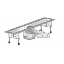 Viega Advantix Basic душевой лоток в комплекте с сифоном и ножками под плитку 900 мм. 655105