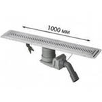 Viega душевой лоток комплект сифон, дизайн-решетка ER1 1000мм 619084